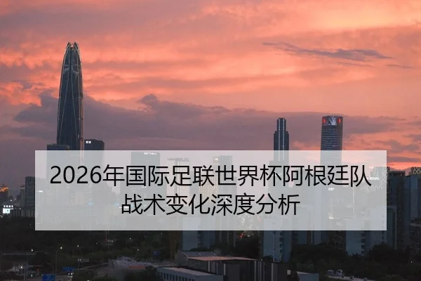 2026年国际足联世界杯阿根廷队战术变化深度分析